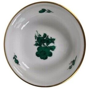 Antique European Vienna Porcelain floral miniature bowl